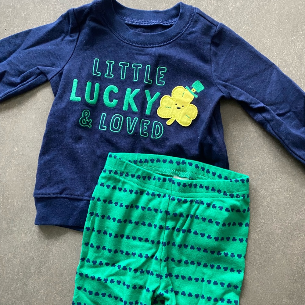 St Patrick’s Day Outfit 12M